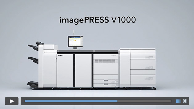 Canon imagePRESS V1000 Introduction