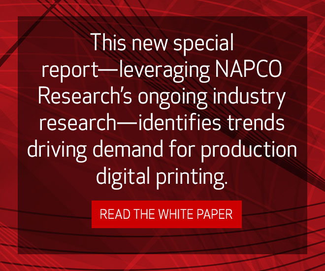 This new special report—leveraging NAPCO Research's ongoing industry research—identifies trends driving demand for production digital printing.