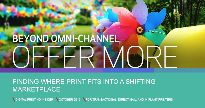 The Role of Print in Omni-Channel Marketing