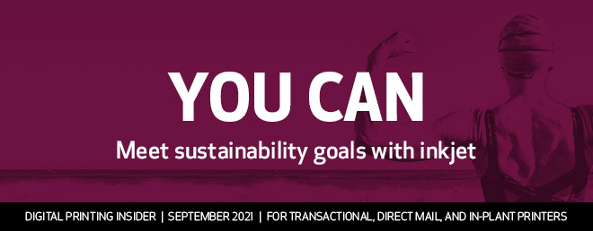 How Production Inkjet Can Help You Achieve Your Sustainability Goals