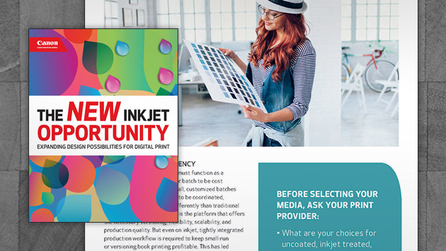 The New Inkjet Opportunity: Expanding Design Possibilities for Print