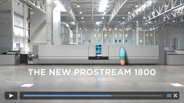 ProStream 1800 Inkjet Press Launch Video