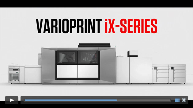varioPRINT iX-series Sheetfed Inkjet Press