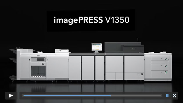 Canon imagePRESS V1350 Introduction Video